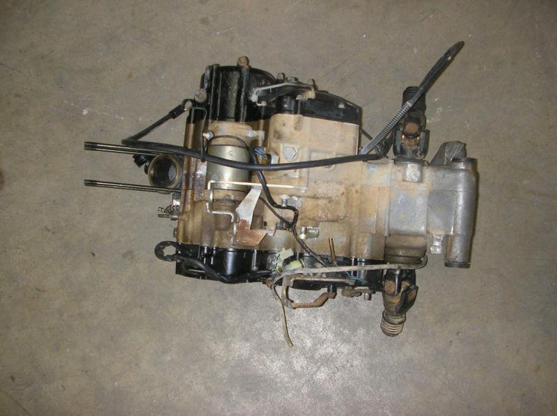 1987 suzuki quadrunner lt-4wd king quad engine motor bottom end & trans