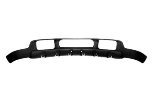 Replace fo1095176v - ford excursion front upper bumper valance factory oe style