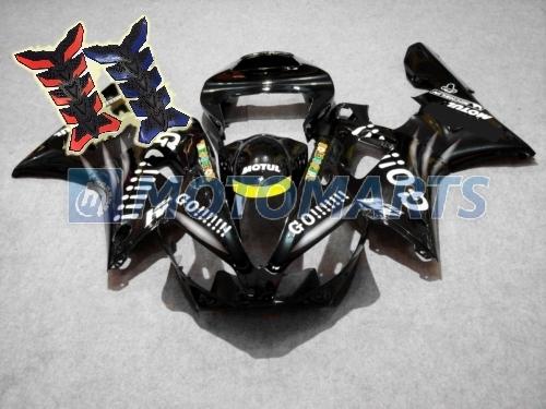 Free tank pad! injection fairing body kit for yamaha yzf 1000 r1 2000 2001 ae