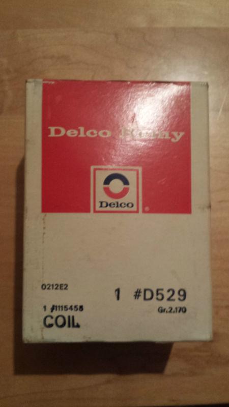 Nos delco remy coil #d529 unopened box