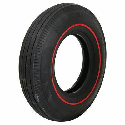 Coker u.s. royal tire 7.75-14 redline bias-ply 53015 each