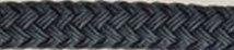 Buccaneer dock line double braid nylon - navy blue - 1/2" x 15' 30-68815