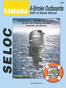 Seloc repair manual yamaha 2.5-350 hp all 4 s 2005-2010