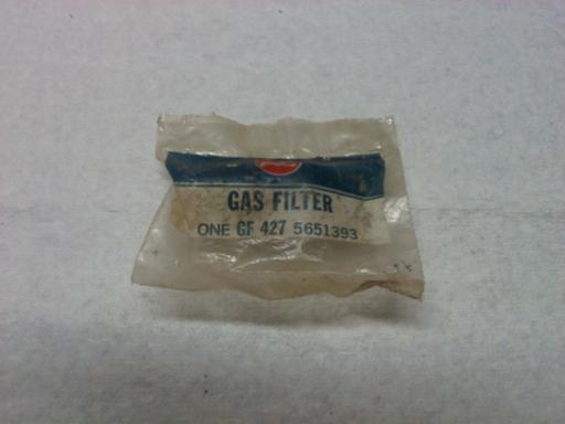 Vintage ac#gf427 gas filter
