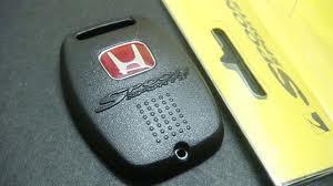 Spoon sports honda red h type r key cover jdm civic / accord / crz / fit 