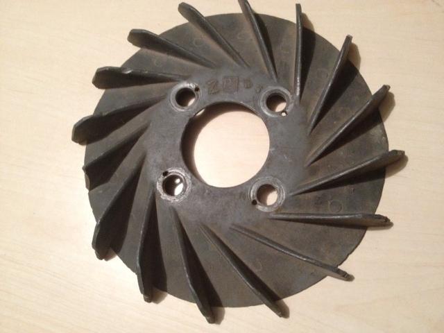 Vespa vintage 50s vb1 vl3 flywheel magneto 150 gs struzzo faro basso vs1 ventola