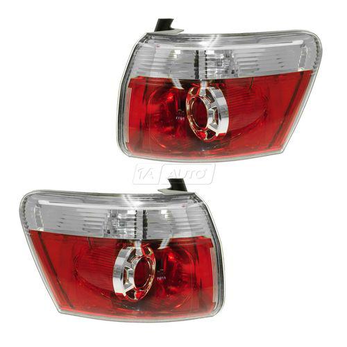 Taillights taillamps outer left lh & right rh pair set for 07-12 gmc acadia
