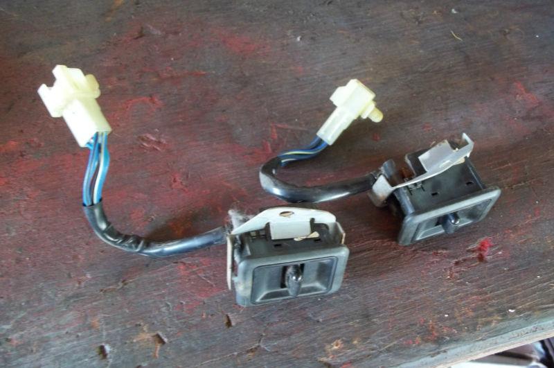 1987 acura legend 2.7 l coupe rear window switch control driver passenger pair
