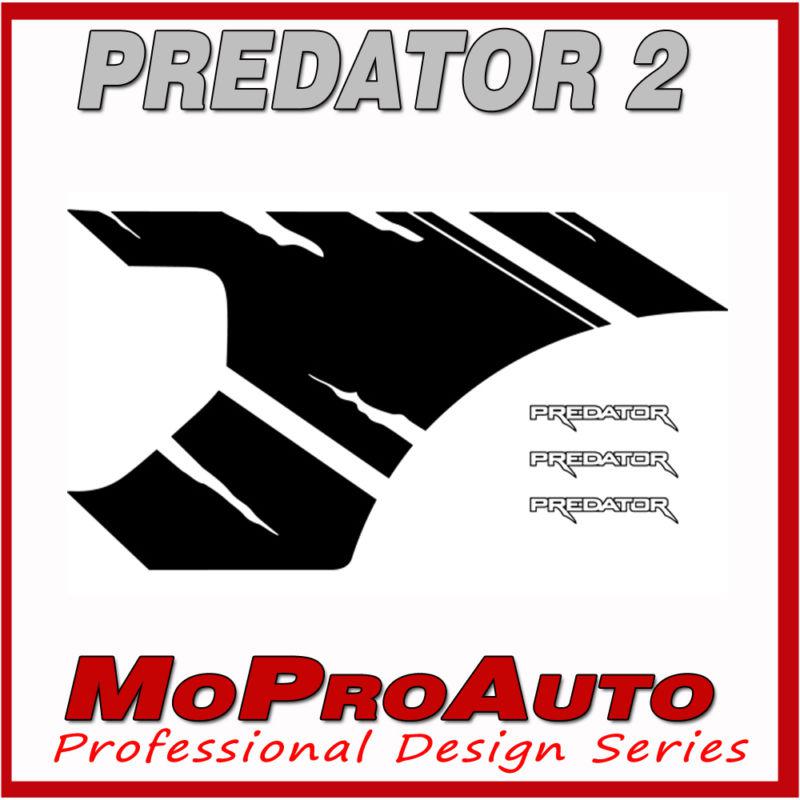 Predator raptor style 2014 ford f-150 decals stripes graphics- 3m pro vinyl pdz