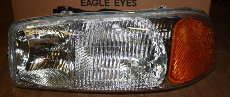 Eagle 1999-2007 gmc yukon/sierra new left head lamp assy. gm2502188, gm177-b001l