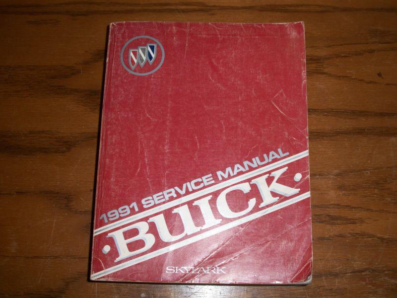 1991 buick skylark service manual from buick