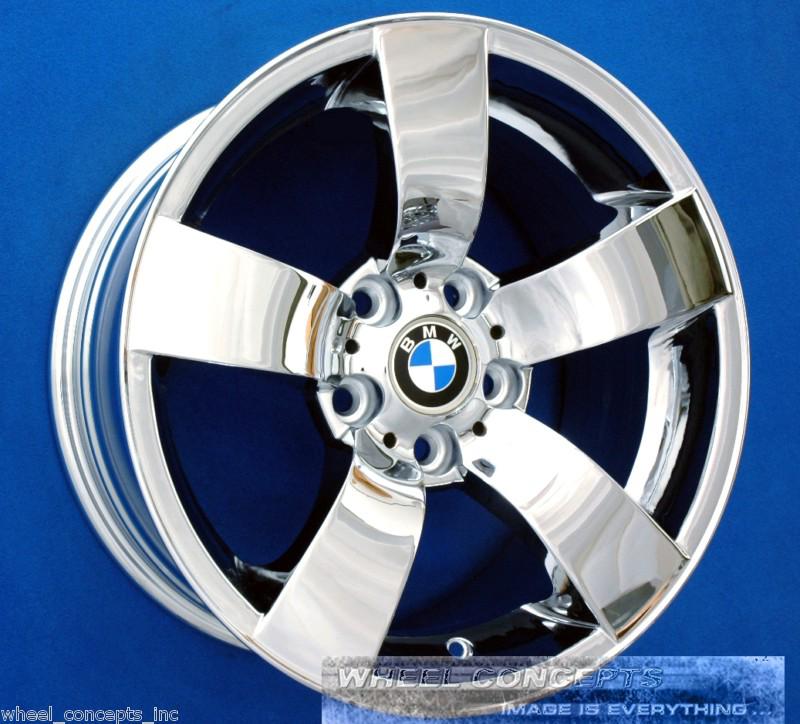 Bmw 535i 528i 530i 545i 17 inch chrome wheel exchange 535 528 530 545 i sport 