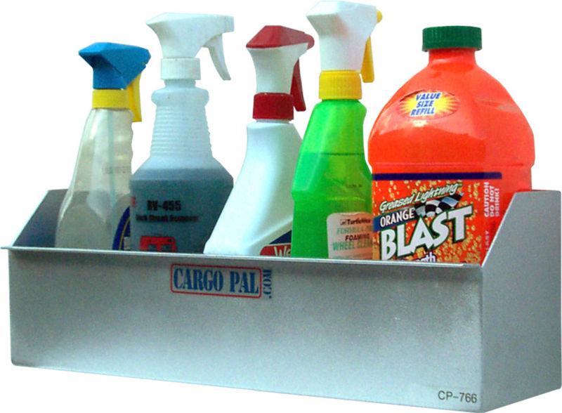 Cargopal cp766 spray bottle shelf for race trailers, shops, 3 color opt special$