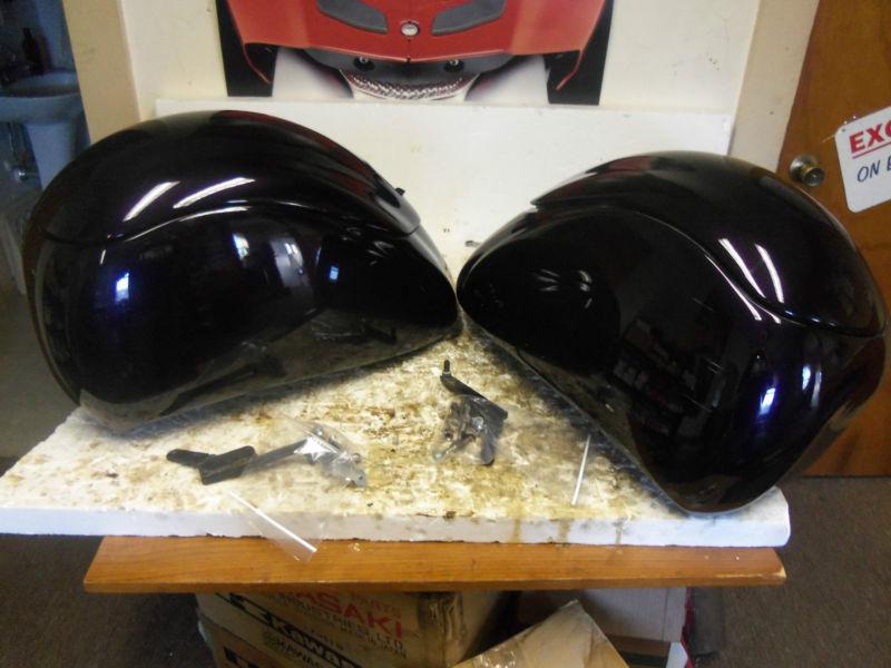  kawasaki vn2000 vn 2000 vulcan corbin saddlebags bettle bags purple r336*