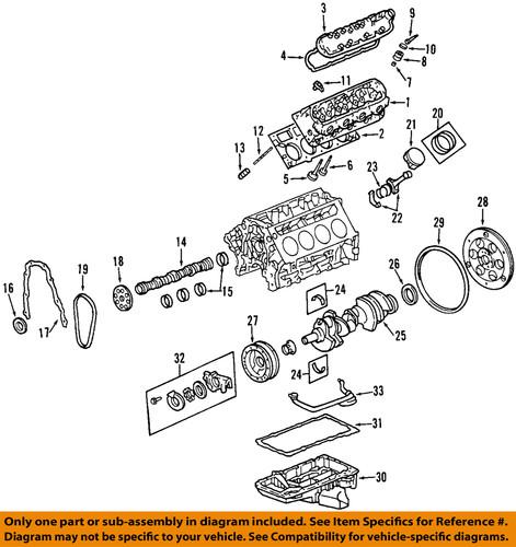 Chevrolet gm oem 12560115 engine crankshaft pulley