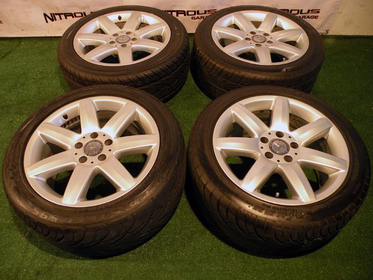 17" factory mercedes sl class wheels tires oem sl500 500sl sl600 600sl sl320 129