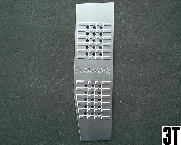 New bmw e46 e90 e92 e93 genuine hamann aluminum footrest dead pedal 80046050