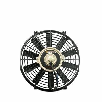 Mishimoto slim electric radiator fan 12" black jdm mmfan-12 thin line 12 inch