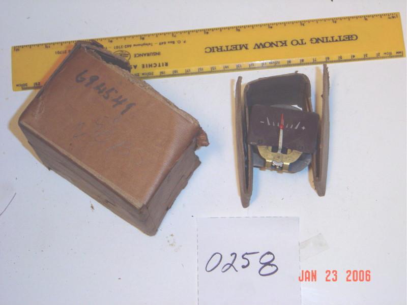 Nos 694549 mopar 1939 dodge ammeter gauge  