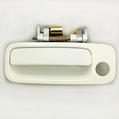 97 98 99 00 01 toyota camry outside exterior door handle front left white 040