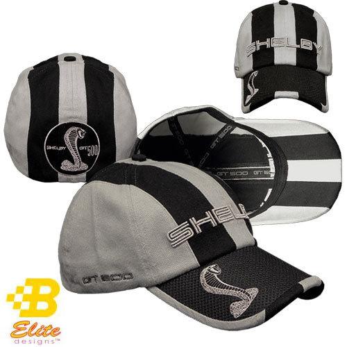 Shelby cobra gt 500 racing style baseball hat licensed nr gear headz products