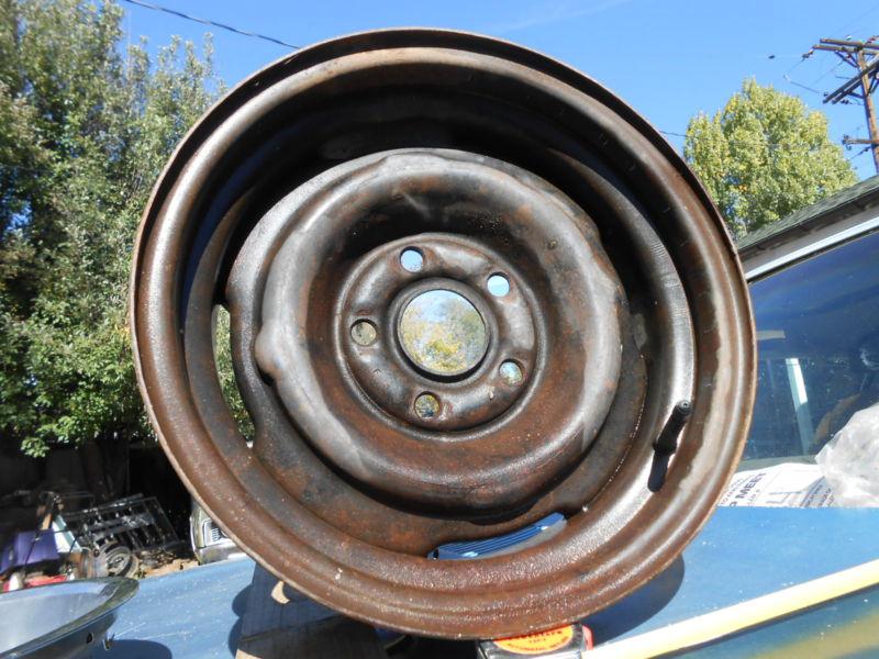 71 72 73 ford mercury 14x6 steel wheel poverty mach 1 mustang ii maverick grabbe