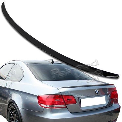 --07-11 painted bmw e92 3er m3-type boot trunk spoiler wing black 475