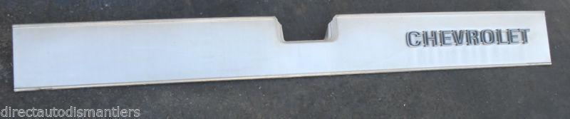 Chevy gmc c10 c20 pickup truck rear tailgate trim panel moulding cover molding 