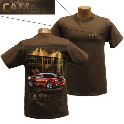 Chevrolet 2010 camaro "night out" brown t-shirt