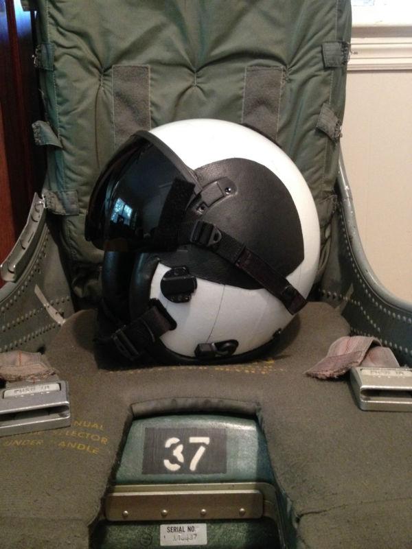 Usn usmc gentex hgu-68/p fighter pilot flight helmet
