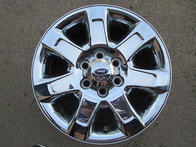  18" ford f150 factory oem  18 chrome clad center cap  wheel rim 09-2013 3915 