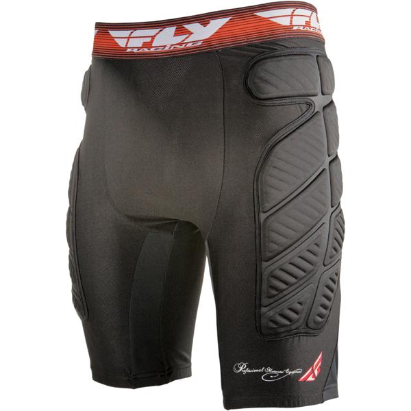 Fly racing compression shorts motorcycle protection