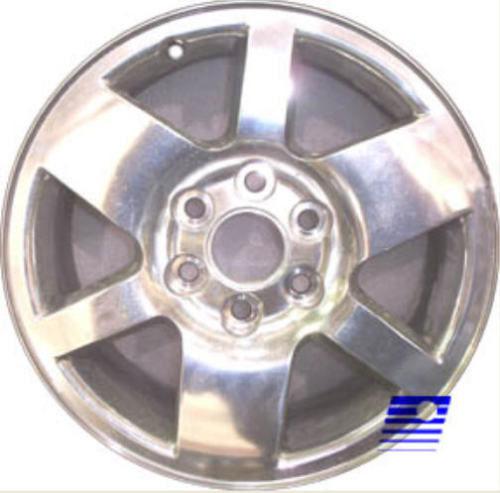 18" gmc sierra/yukon  6 spoke alloy wheel 07-11  5302