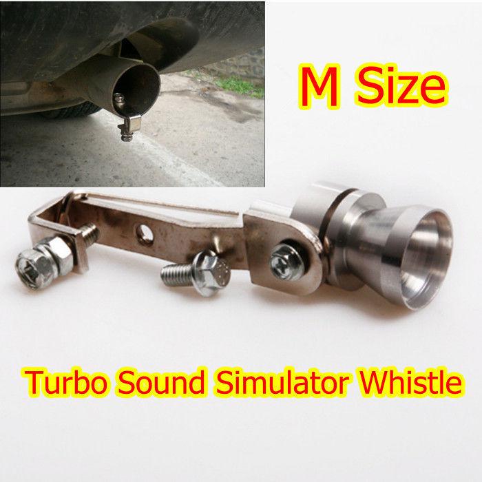 New sound whistle muffler exhaust pipe blow off vale bov simulator whistle m