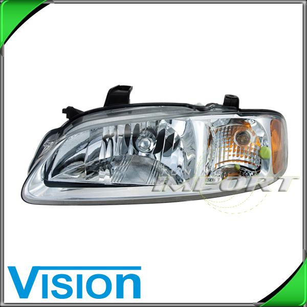 Driver side left l/h headlight lamp assembly 2002-2003 nissan sentra ca gxe xe