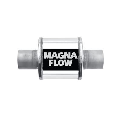 Magnaflow muffler race series 4" inlet/4" outlet stainless steel polished each
