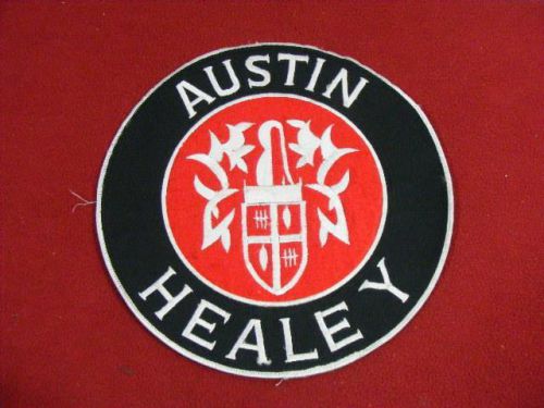 Large austin healy patch 8 1/2&#034; unused