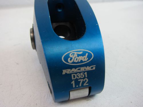 Ford racing 1.72 roller rocker blue alum single (1) d351