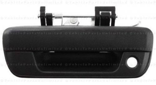 04-12 rear gate tailgate tail latch handle black fits: chevy colorado gmc canyon