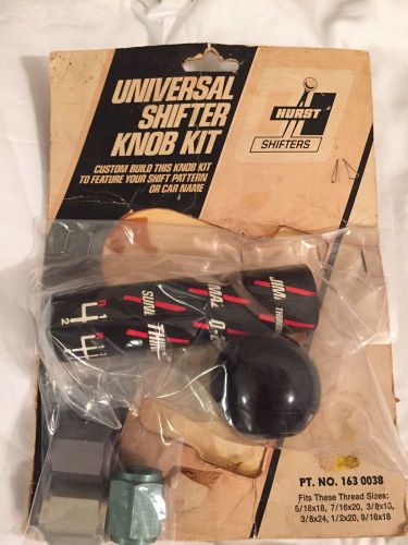 Vintage hurst shift knob kit-universal