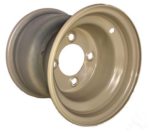 E-z-go 8&#034; 4 lug stone beige standard universal wheel