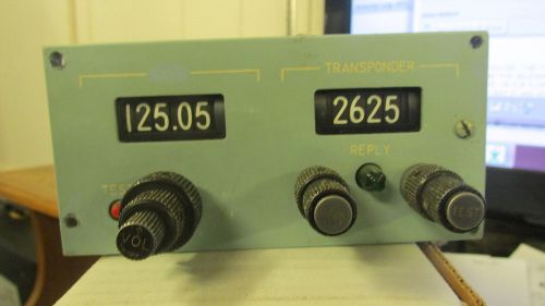 G177 king air 200 duel com-transponder radio controller