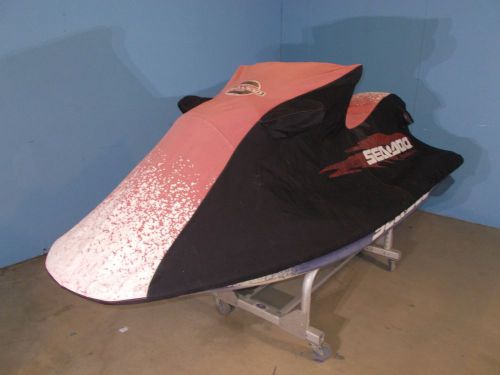 Sea doo gsx gs gsi cover black and red oem