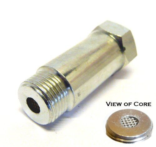 O2 stainless minicat oxygen sensor bung adapter extension extender m18-1.5x45mm