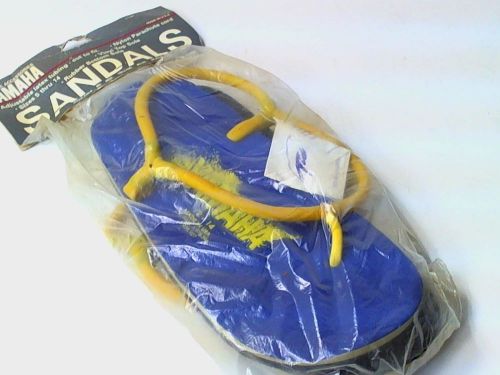 Genuine yamaha blue flip-flops size 12-14 sandal shower shoe