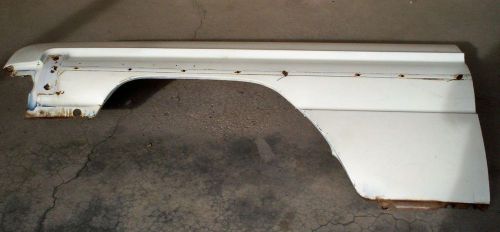61 oldsmobile dynamic 88 drivers side front fender very nice.