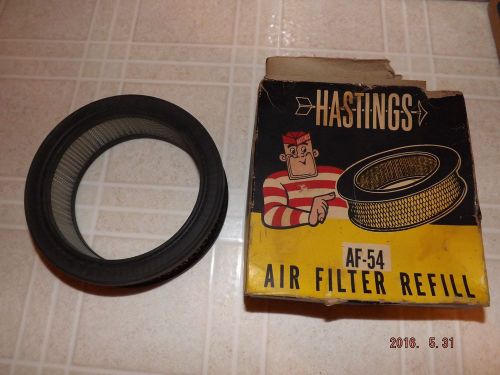 Nos vintage harley sportster hastings air filter af-54 ships free