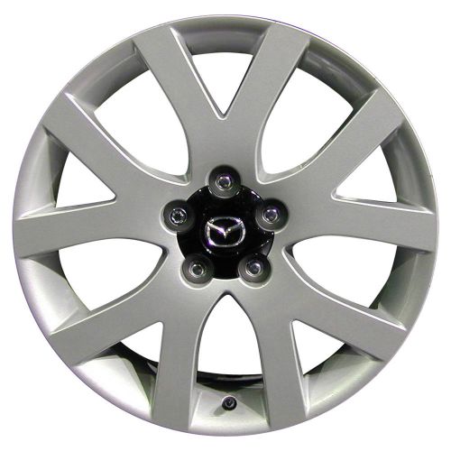 Oem reman 18x7 alloy wheel, rim sparkle silver full face painted - 64884