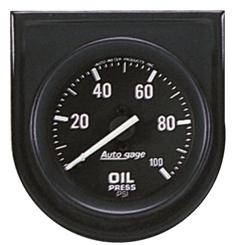 Auto meter 2332 autogage; oil pressure gauge panel