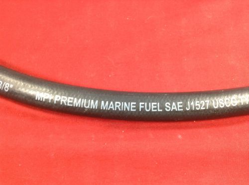Fuel line hose 3/8&#034; uscg 7840 a1 mpi premium marine gas diesel inboard 350-0380